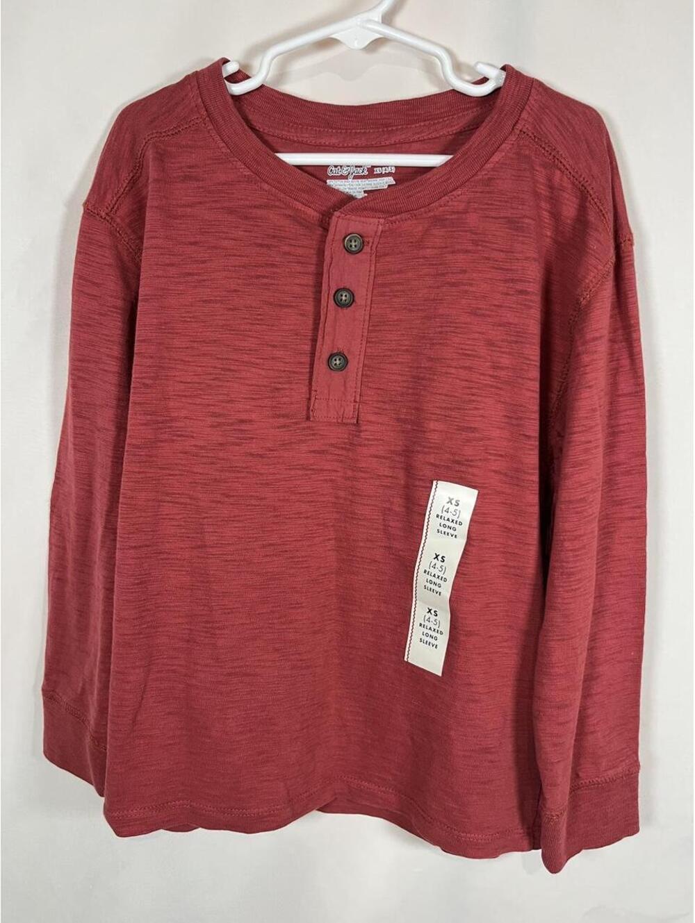 Cat & Jack Kid's Red Shirt